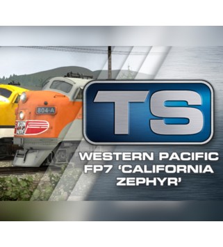 Train Simulator Classic - Western Pacific FP7 ‘California Zephyr’ Loco Add-On DLC Steam Key GLOBAL